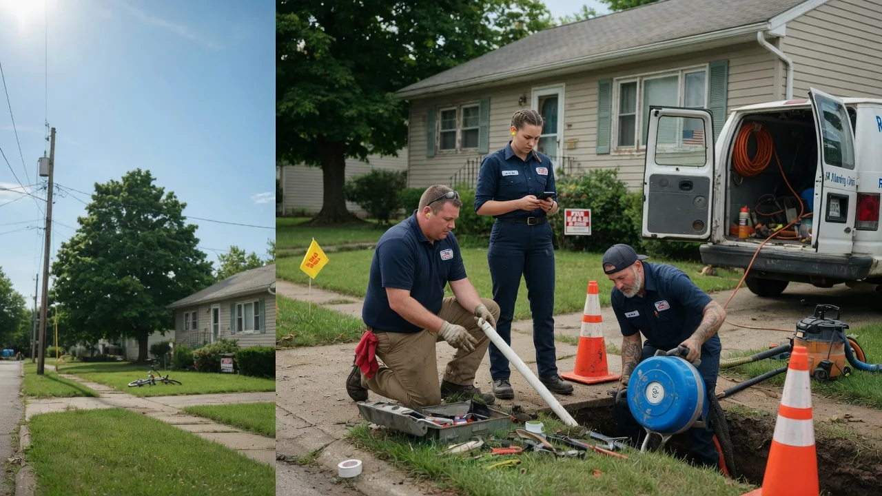Sewer Line Repair in Hillsdale, OK near me